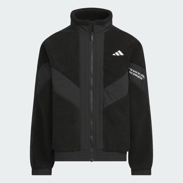 Black K WORD BOA JKT