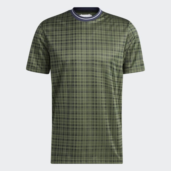 Green Adicross Round Neck Polo Shirt DI142