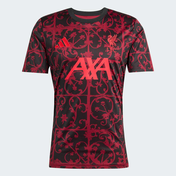 Camisa de aquecimento Liverpool FC 25/26 - Preto adidas | adidas