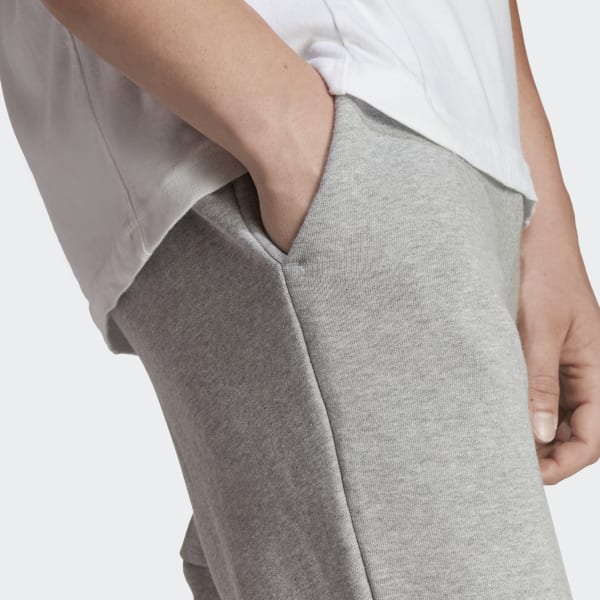 Pantalons Homme  Adidas Pantalon adidas Essentials French Terry Tapered  Cuff 3-Bandes Gris / Gris / Noir — Dufur