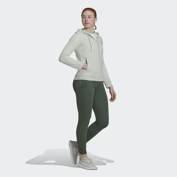 groen Essentials Logo French Terry Trainingspak 28860