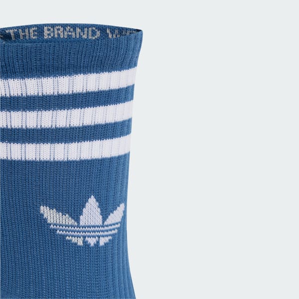 Azul Calcetín clásico 3-Stripes 3 Pairs