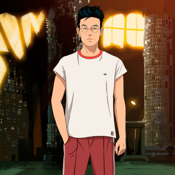 Blanco POLERA CLOT DOLMAN BY EDISON CHEN