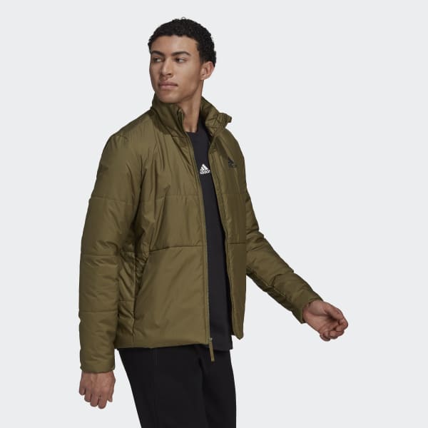 Grun BSC 3-Streifen Insulated Jacke