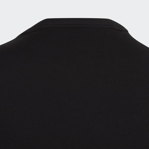 Negro Camiseta Colorblock