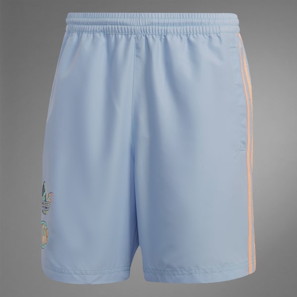 Blue adidas shop poly shorts