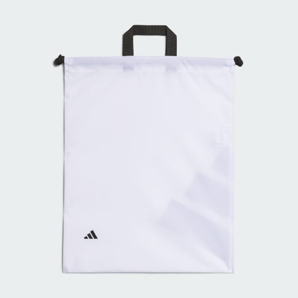 ホワイト 【ゴルフ】ボールドロゴ シューズサック