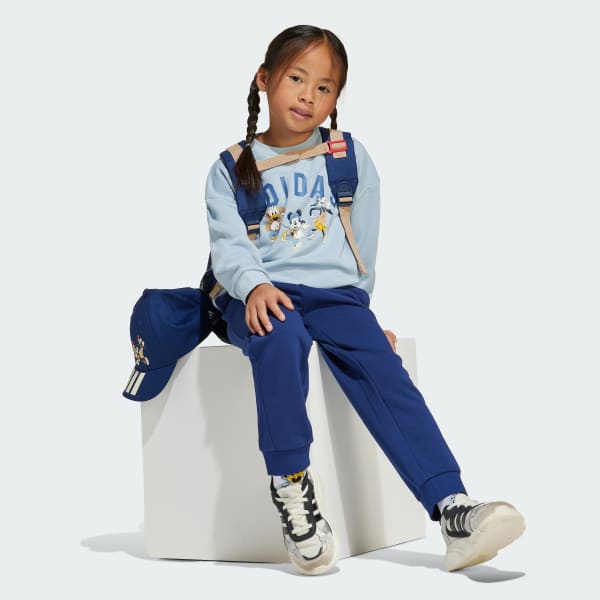 Blue ADIDAS DISNEY MICKEY MOUSE SWEATHSIRT JOGGER