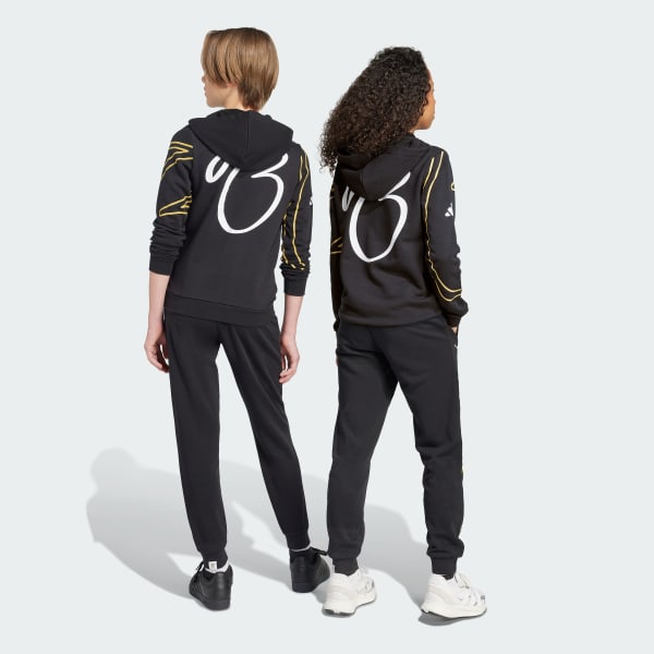 cerná Kalhoty Jude Bellingham Culturwear Kids