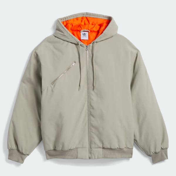 adidas Shmoofoil Nylon Canvas Jacke Grun adidas Deutschland