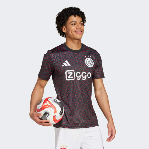 Noir Maillot d'échauffement Ajax Amsterdam