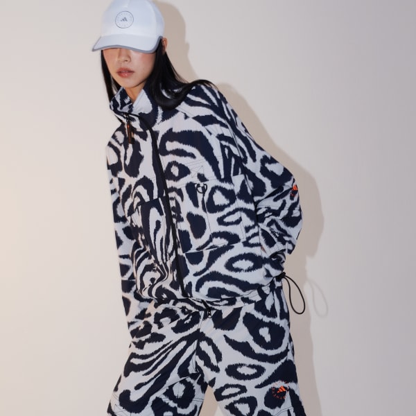 adidas by Stella McCartney ウーブンプリント トラックトップ