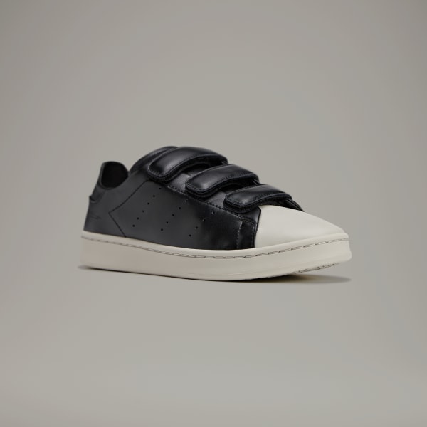 ブラック Y-3 STAN SMITH HOOK-AND-LOOP