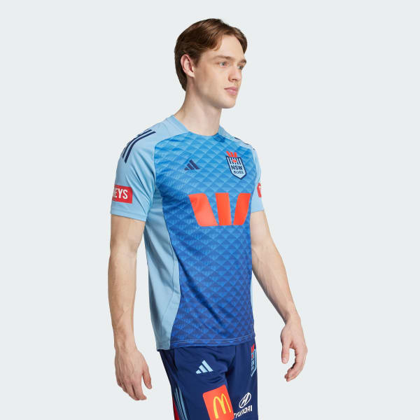 Blue New South Wales Performance Tee