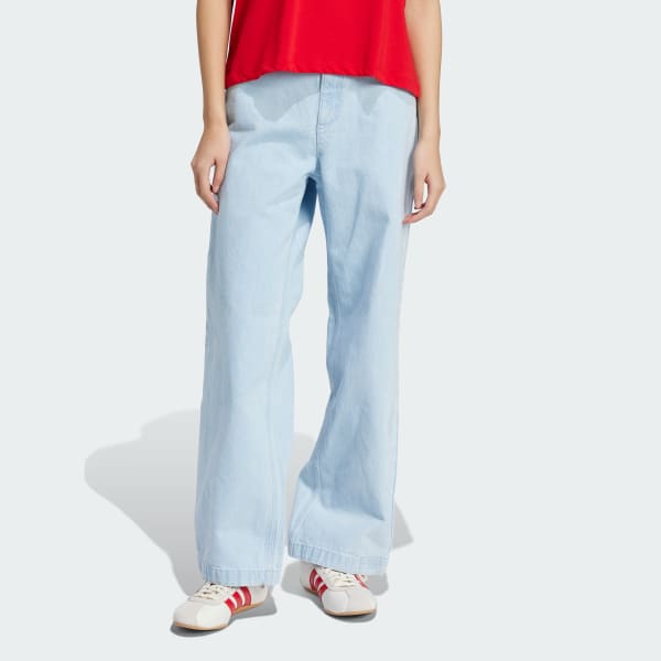 Blue Premium Essentials Denim Pants
