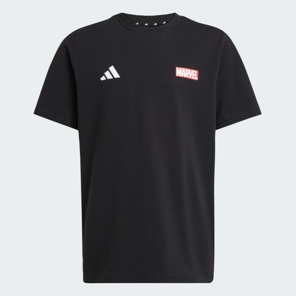 Hitam T-SHIRT GRAFIS SPIDER-MAN ADIDAS MARVEL