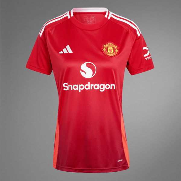 Adidas Women s Manchester United 24 25 Home Jersey IT1973 Medium Red