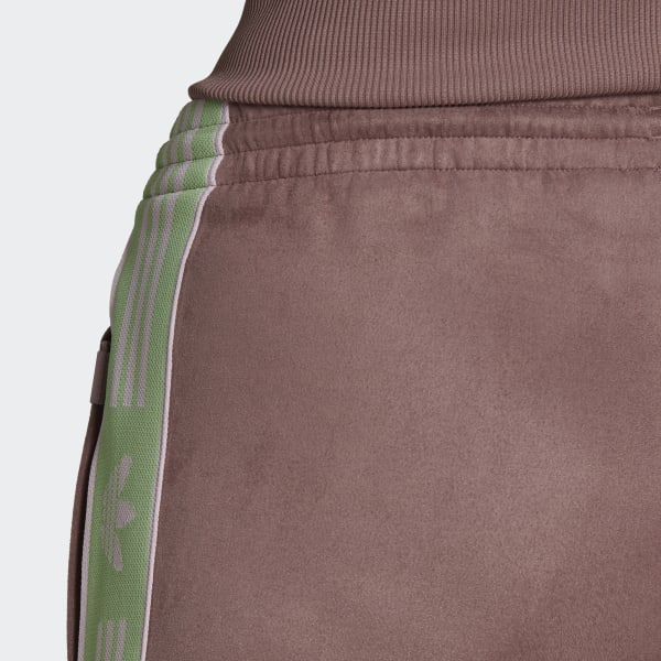Morado Pantalón Deportivo Gamuza TF584