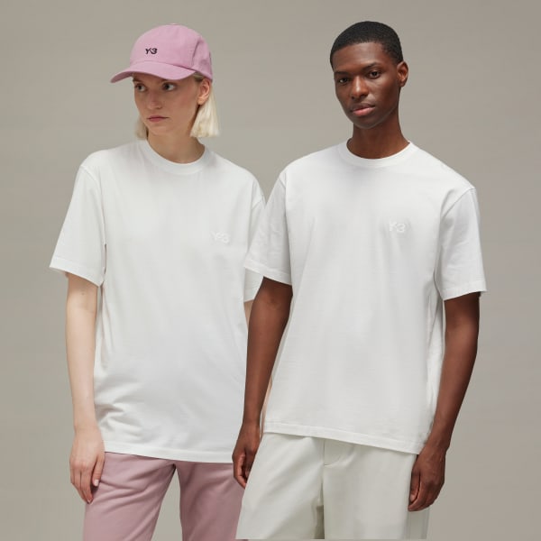 Weiss Y-3 Regular T-Shirt