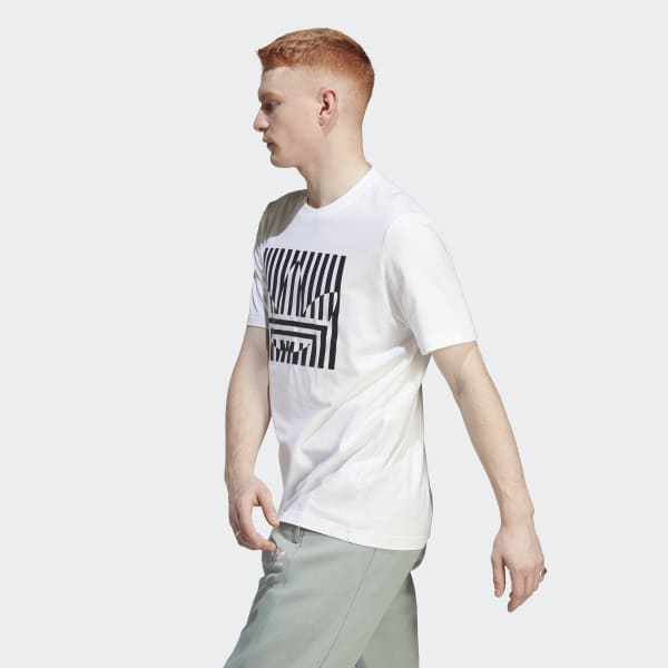 Weiss adidas Rekive T-Shirt