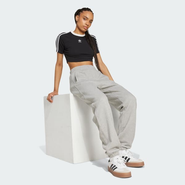 Gris Pantalón Essentials French Terry
