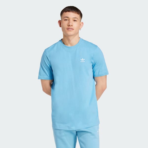 Adidas baby blue t shirt on sale