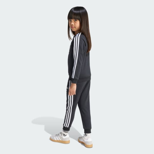 Black ADIDAS DISNEY CREW SET