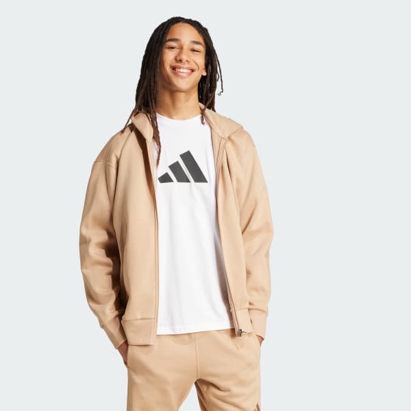 Braun ALL SZN Kapuzenjacke