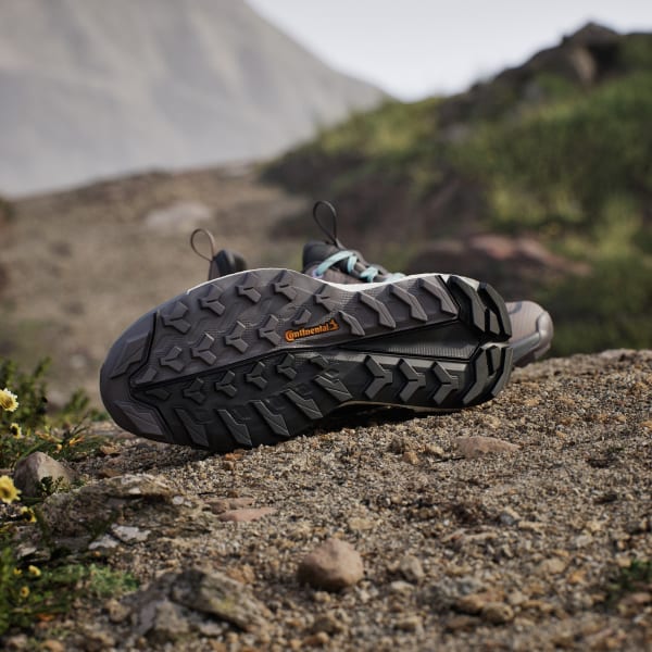 Brown Terrex Free Hiker 2.0 Low Gore-Tex Hiking Shoes