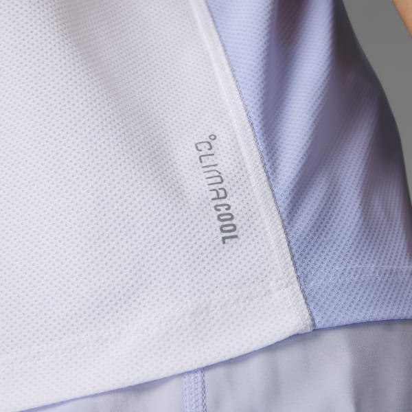 adidas CLIMACOOL 半袖 Tシャツ パープル/ネイビー テニス-プロ-クライマクール_-