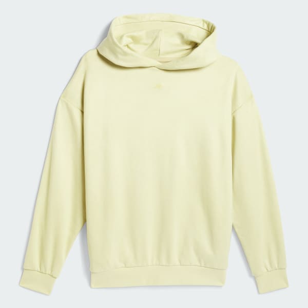 adidas Basketball Sueded Hoodie Yellow adidas UK