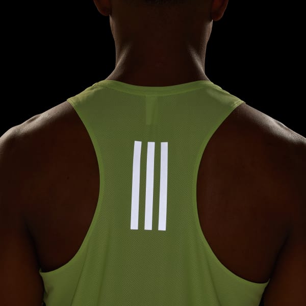■adidas■ Own the Run Tank Top IV5437 adidas Own The Run Tank Top - Green | Free Shipping with