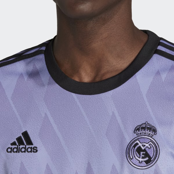 Violeta Camiseta Uniforme de Suplente Real Madrid 22/23 KMM32
