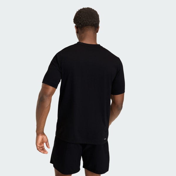 Schwarz WORKOUT ESSENTIALS FEELREADY T-SHIRT