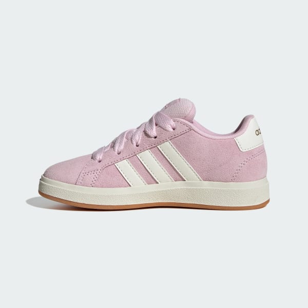 Childrens pink adidas trainers cheap