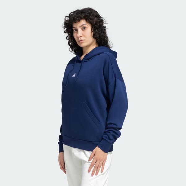 Blue Small BOS Logo FC Hooded Sweatshirt