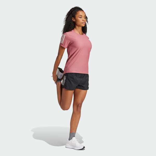 Rosa Own The Run T-skjorte