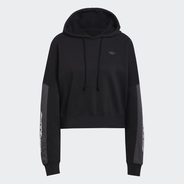 Svart HOODIE UV684