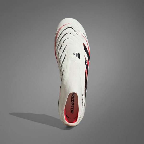 White Predator Elite Firm Ground Boots