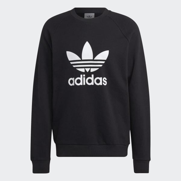 トップス adidas Adicolor Classic Waffle Crew Adidas Adicolor Classics Waffle Crew - Wonder White