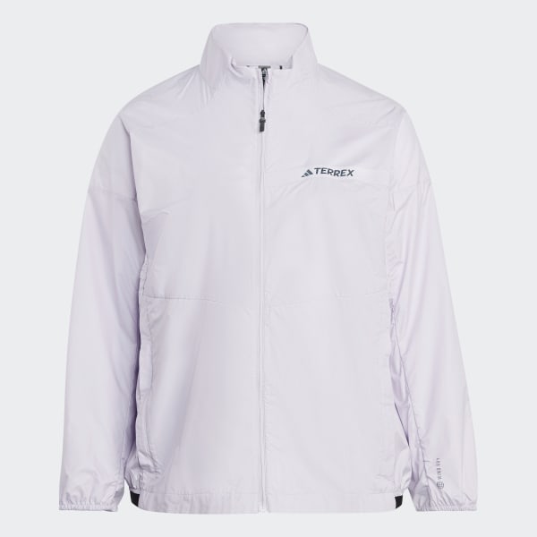 Violet Veste Terrex Multi Wind (Grandes tailles)