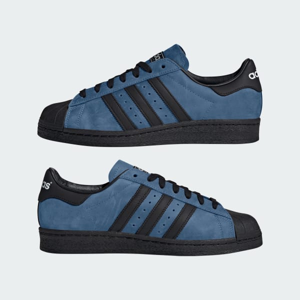 Navy blue adidas superstar shoes hotsell