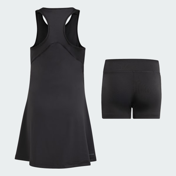 Noir ROBE DE TENNIS CLIMACOOL CLUB FILLES