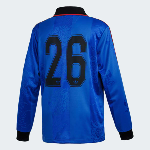 Blue 26 축구 팬웨어 칼라 저지