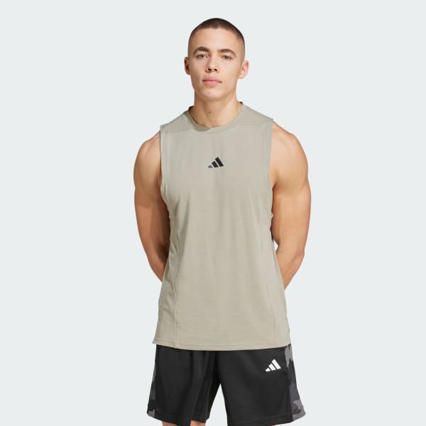 Green Designed for Training Workout Tank Top