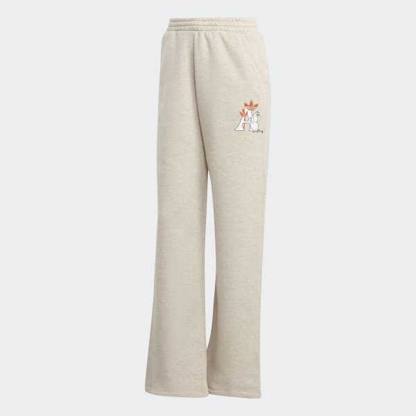 Beige Sweat pants adidas Originals x Moomin Wide Leg