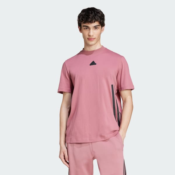 Pink Future Icons 3-Stripes Tee