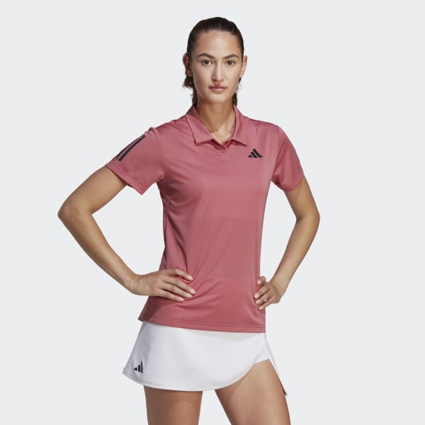 Camisa polo adidas rosa hotsell
