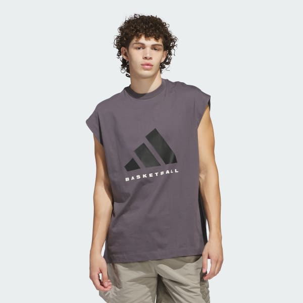 adidas Basketball Sleeveless T-Shirt – Genderneutral
