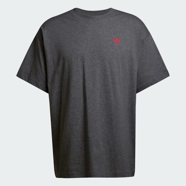 Szary KOSZULKA SARDINES GRAPHIC TEE